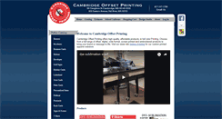 Desktop Screenshot of cambridgeoffset.com